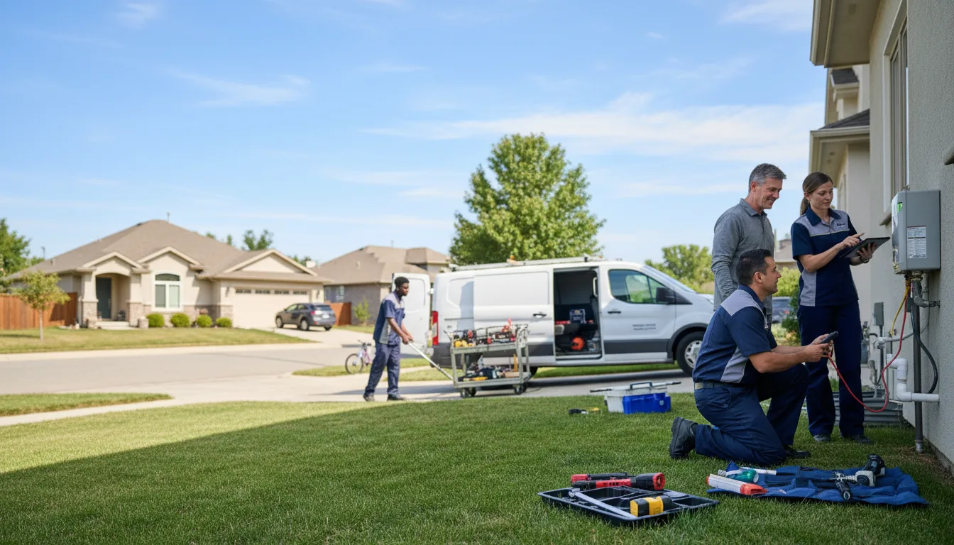 Tankless water heater service in Rome, IL